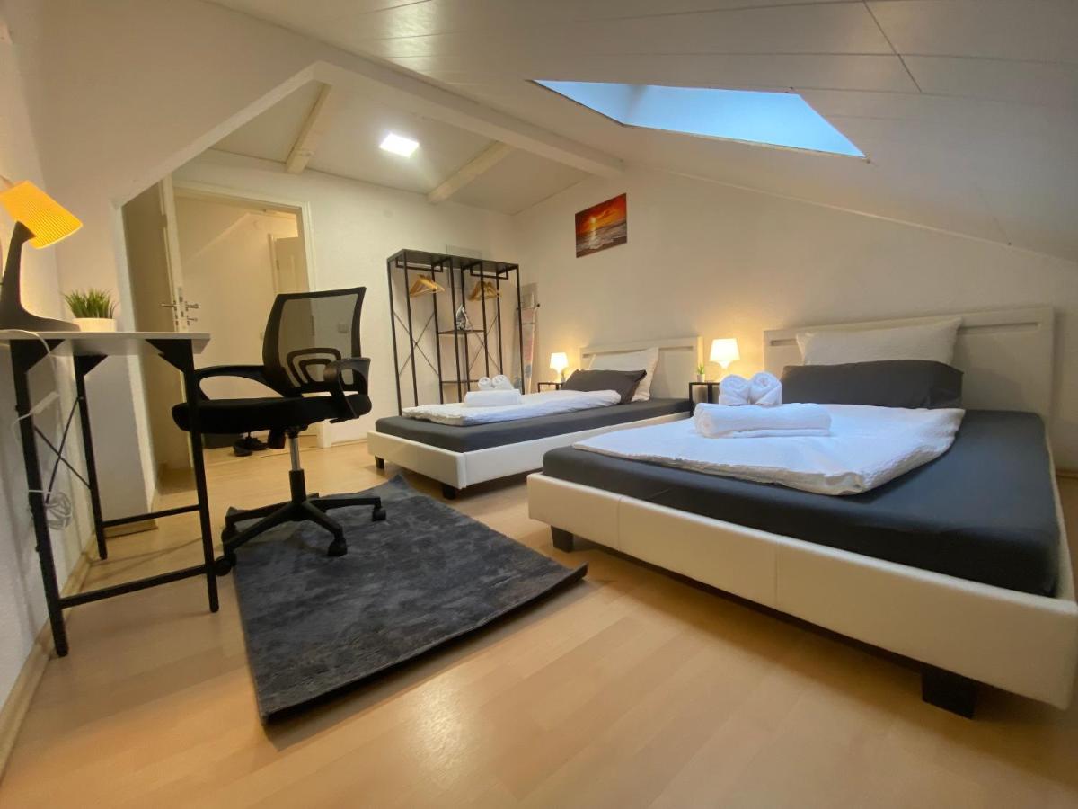 Deluxe Business Suite Mit Netflix Premium & Parkplatz, Zentral Zu Audi & Schwarz Gruppe With 2 Bedrooms باد فرديريش شال المظهر الخارجي الصورة